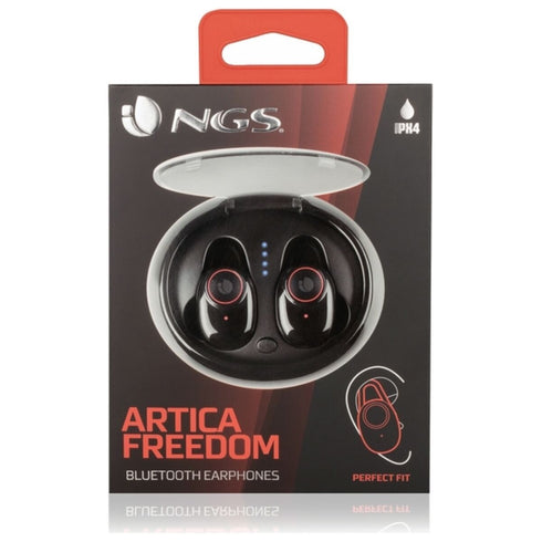 Auriculares Bluetooth NGS Artica Freedom Negro